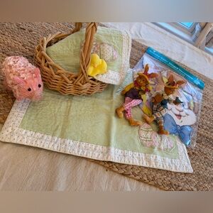Easter Bunny Table Runner - Green